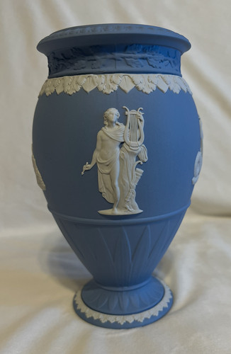 Wedgwood pale blue jasperware - blue,