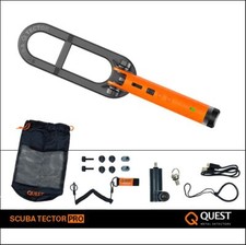 QUEST SCUBA TECTOR PRO SUBACQUEO METAL DETECTOR PINPOINTER UNDERWATER POINTER