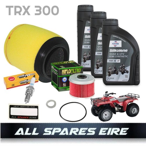 Honda trx300 big red quad - trx300, quad/atv