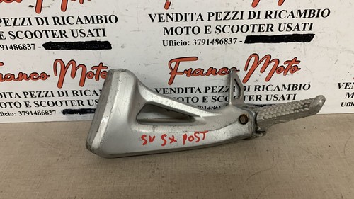 Left rear footrest suzuki - rear,