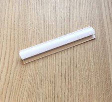 White or Silver 8mm Joining Bar Trims For Ceiling Cladding Bathroom Panels 2.6m