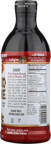Liquid smoke natural - liquid, hickory