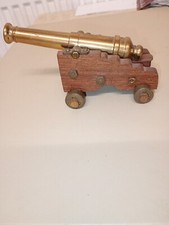 antique brass cannon Old Fort
