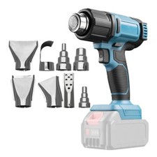 300W For Makita LXT BL18 18V Batteey Cordless Hot Air Gun Heat Gun w/ 8 Nozzles