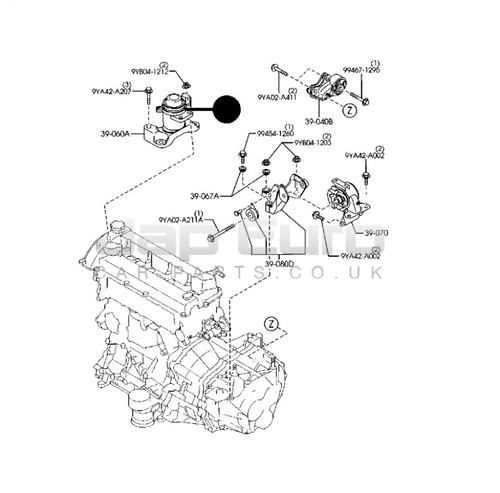 For mazda 2006 o s - -, o/s