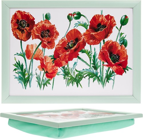 Poppies lap tray poppy - poppies,