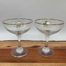 Babycham Champagne Glasses