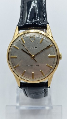 Vintage 9ct gents - tudor, rolex