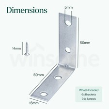 L Shape Angle Brackets for