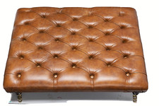 Large Chesterfield Footstool