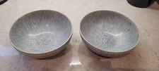 2 X Denby Halo Speckle Bowls