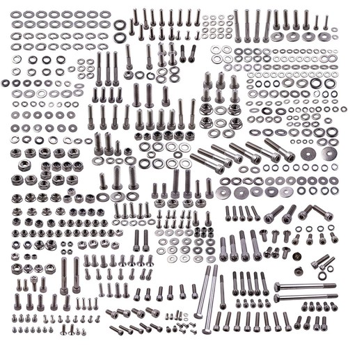 Stainless steel bolt - steel, screws