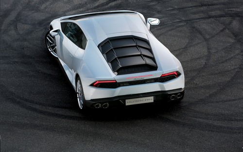 Car lamborghini huracan white - lamborghini,