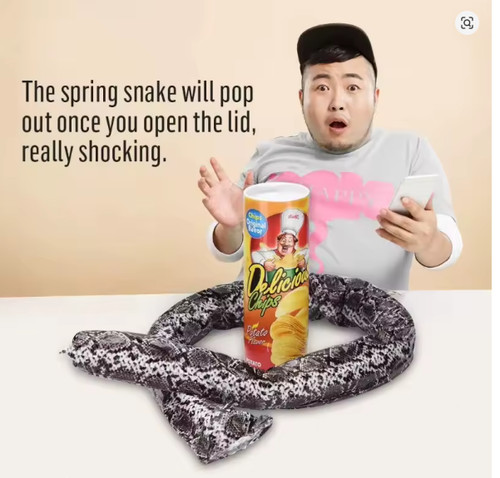 The potato chip snake can - potato,