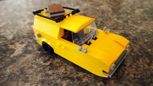 Ofah wheeled yellow reliant - yellow,