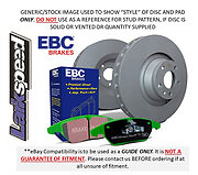 Ebc rear brake discs - brake, &