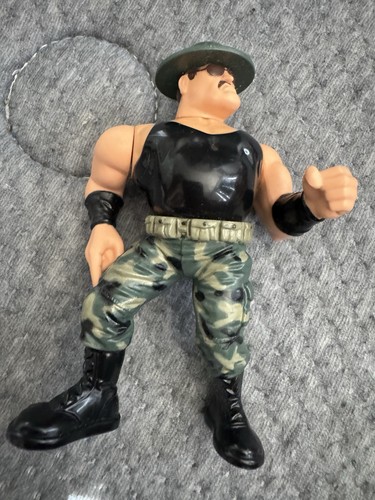 Wwf hasbro sgt slaughter - hasbro,