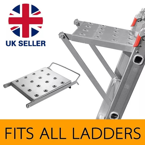 Ladder work platform - platform, extension