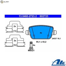 BRAKE PAD SET DISC BRAKE