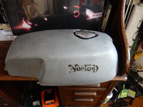 Norton featherbed cafe - norton, featherbed,cafe