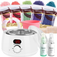 Wax Warmer Hair Removal Beauty Kit Pot Depilatory Paraffin Machine Waxing Beans