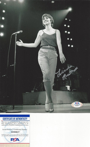 Linda ronstadt autographed - linda,
