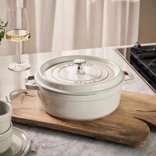 Staub 26cm shallow - shallow, cocotte