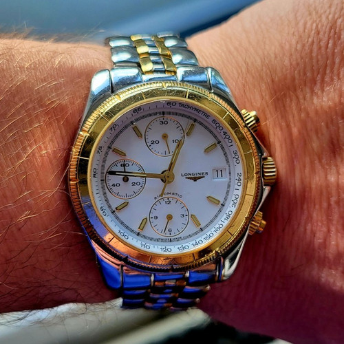 Longines automatic chronograph - longines,