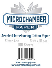 MicroChamber Paper Silver Size 100 Sheets 6-3/4" x 10-3/16"