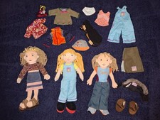 3 x Lilydolls + outfits /