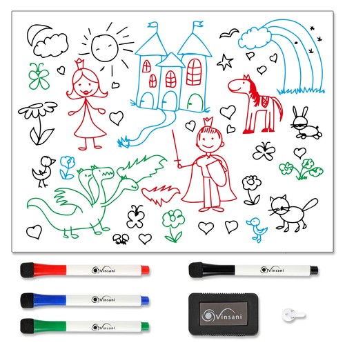 Vinsani magnetic whiteboard - magnetic,