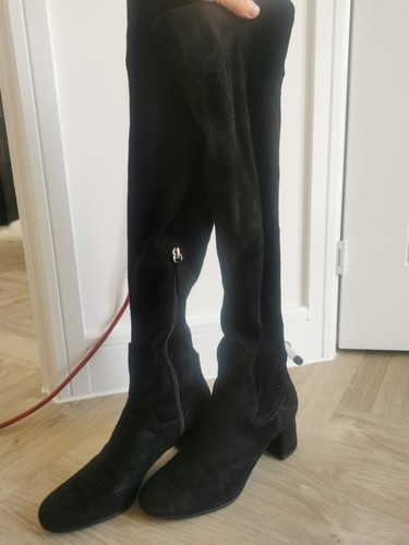 Zara black knee high - zara,