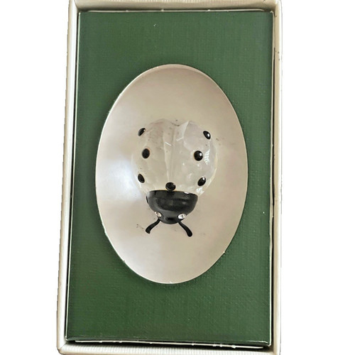 Swarovski crystal ladybird - ,