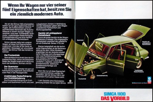 Simca 1100 original - 1100,,