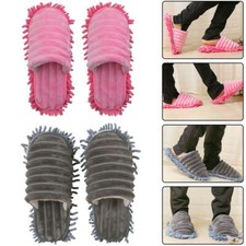 1 Pair Dust Mop Slippers Lazy