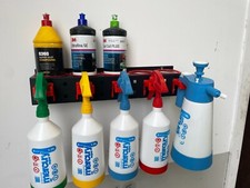 Spray Bottle Holder Aerosol Can Storage Rack Wall Mounted Tool Board
