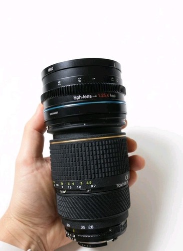 Cine anamorphic 25x zoom - , 1.25x