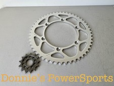 Kawasaki KX450 19-26 Sunstar Front Rear Sprocket Kit Aluminum 13T 50T OEM 190