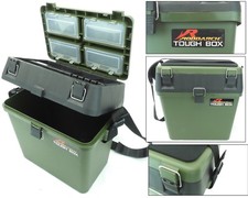 Fishing Seat Box Tackle Box Padded Strap & Seat Pad RODDARCH TOUGH BOX Original