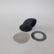 CFMOTO CForce 450/520/625 Exhaust Tail Piece 50 mm Stainless Steel Black + Seal/Strainer