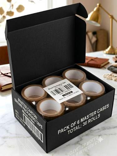 Brown carton sealing packaging - carton,
