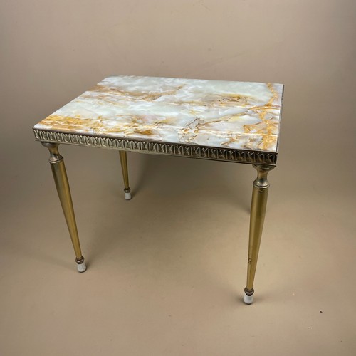 Vintage marble brass - marble, mid