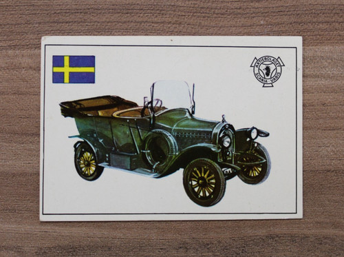 Scania vabis phaeton car - vabis, card