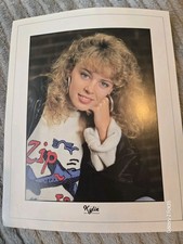Vintage Kylie Minogue poster 1 - late 1980's AM productions London