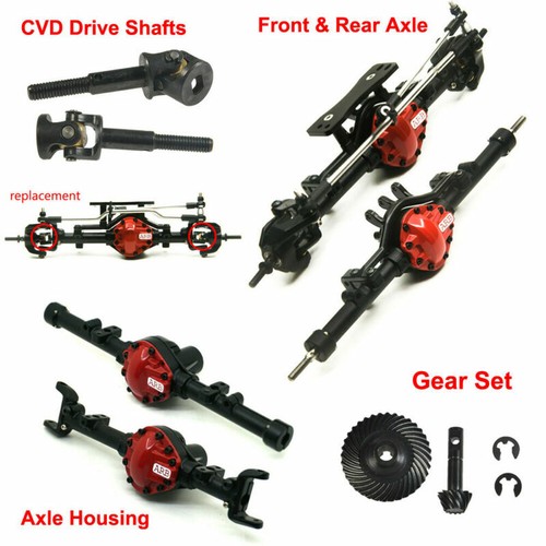 Alloy front rear axle - front, /