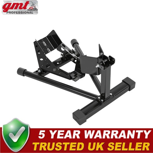 Motorcycle front wheel chock - front,