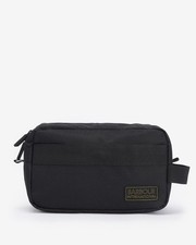 Barbour International Knockhill Washbag Toilet Bag Toiletry Makeup Black   BNWT