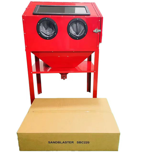 Sand blasting cabinet floor - sand,