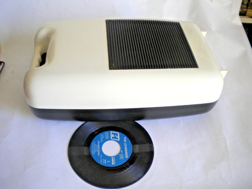 Vintage record player 1970s - record,