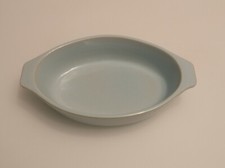 Denby Blue Linen Small Oval Dish 0.4 ltr New Never Used